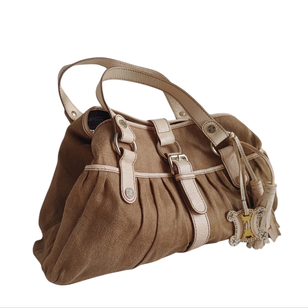 Celine Paris Canvas & Leather Boogie Tassel Bag - Picture 15 of 16